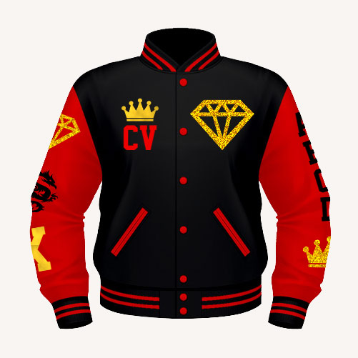Jacket with lots of arm designs